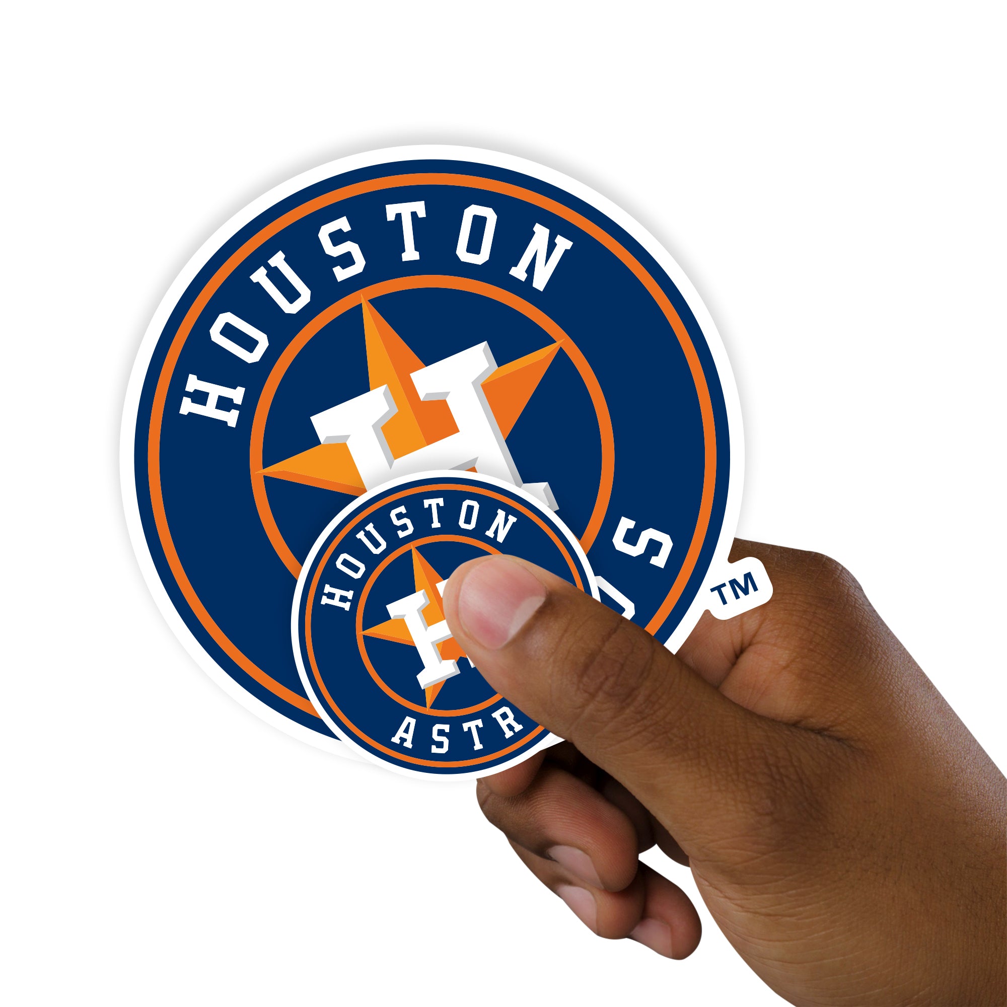 10 pcs Houston Astros Baseball Logo Size 3.0"x3.0" Iron