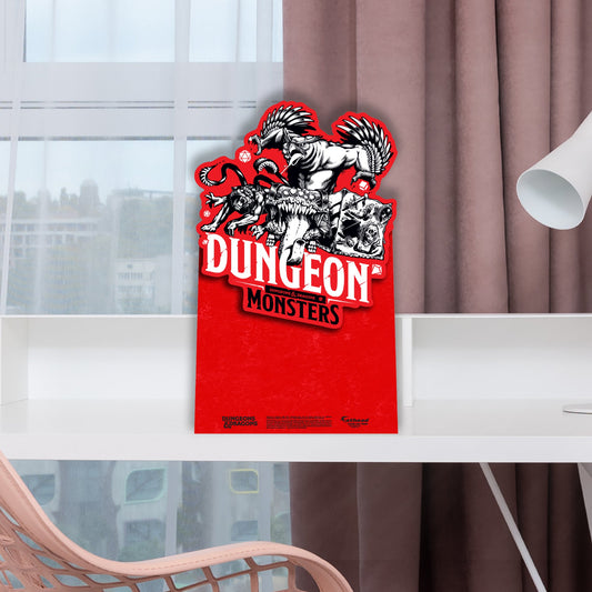 Dungeons & Dragons: Dungeon Monsters Minis Cardstock Cutout - Officially Licensed Hasbro Stand Out