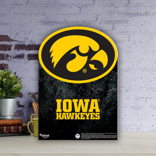 Iowa Hawkeyes: Mini Cardstock Cutout - Officially Licensed NCAA Stand Out
