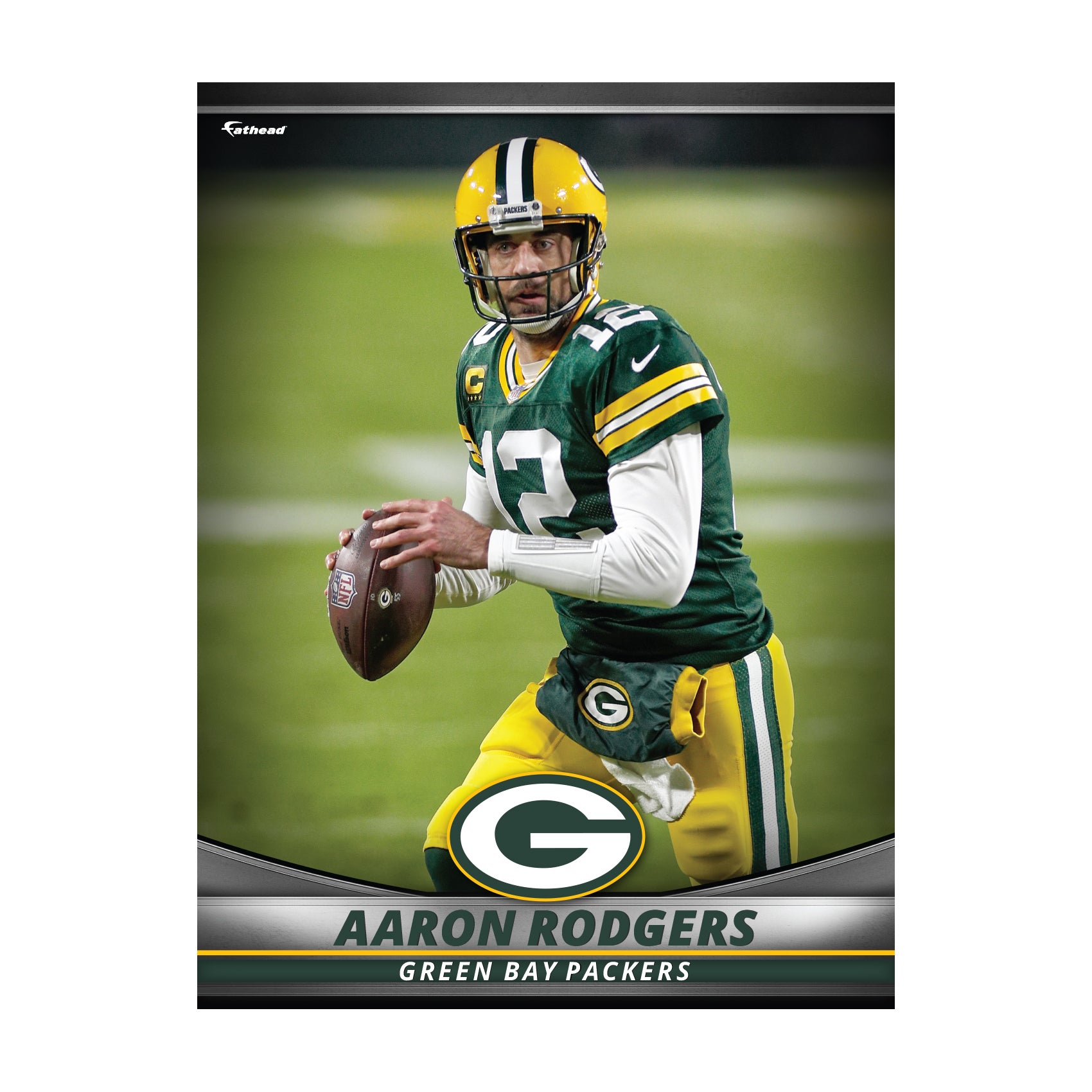 aaron rodgers jersey large