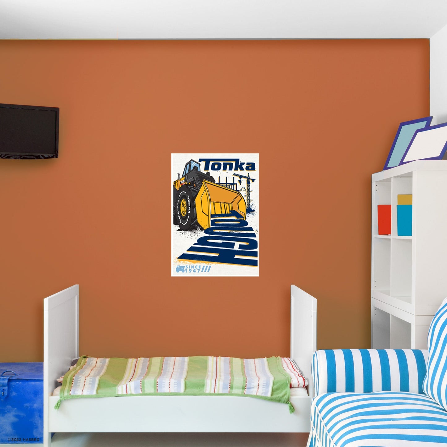 Tonka Trucks: Frontloader Tonka Tough Poster - Officially Licensed Hasbro Removable Adhesive Decal