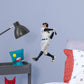 Life-Size Athlete + 2 Decals (49"W x 78"H) Hit a home run with Bleacher Creatures and other fans of the Yankees' navy and white pinstripes with this officially licensed MBL wall decal featuring outfielder Aaron Judge. Easy to apply and remove, this high-quality decal displays the full frame of the former Fresno State Bulldog and the American League's 2017 Rookie of the Year.