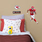Kansas City Chiefs: Travis Kelce         - Officially Licensed NFL Removable Wall   Adhesive Decal