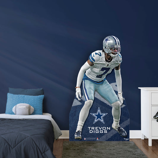 Dallas Cowboys: Trevon Diggs Life-Size Foam Core Cutout - Officially Licensed NFL Stand Out
