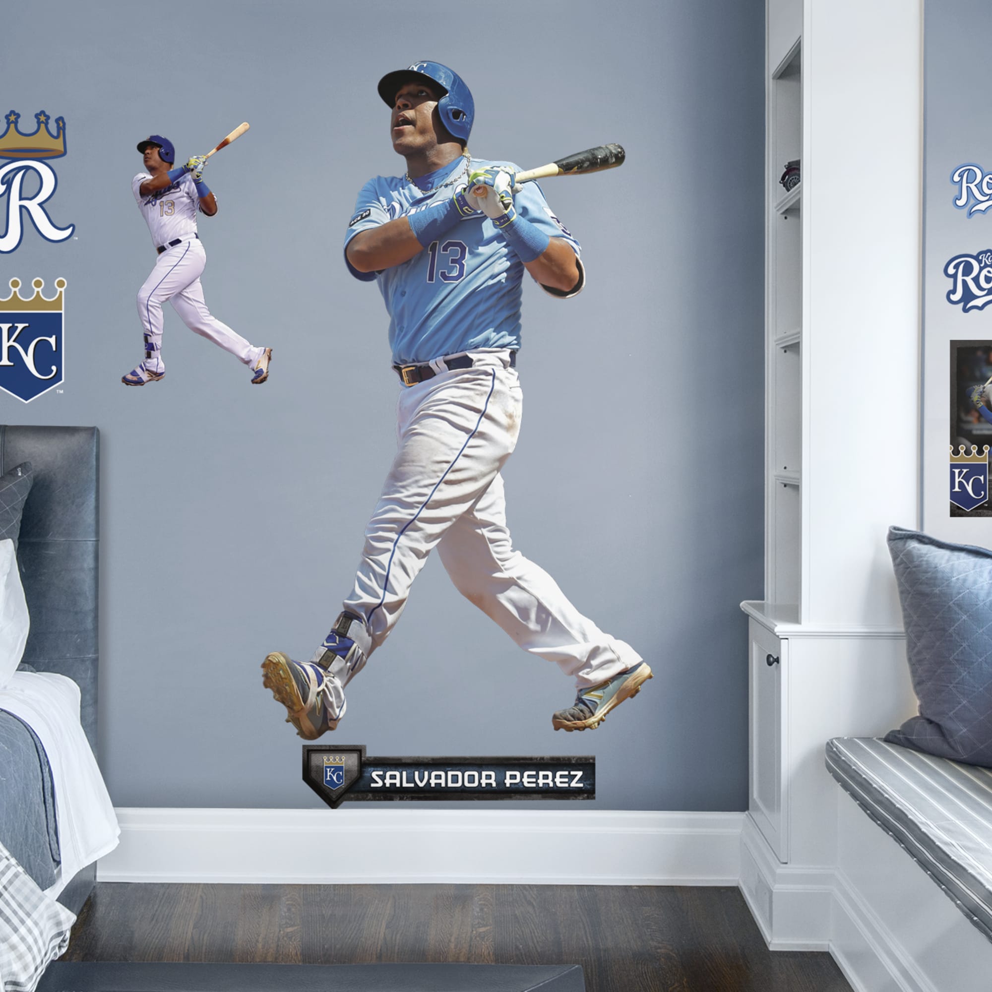 Salvador Perez - Officially Licensed MLB Removable Wall Decal