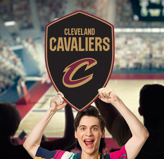 Cleveland Cavaliers: Logo Foam Core Cutout - Officially Licensed NBA Big Head