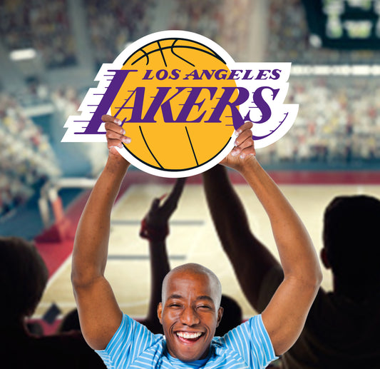 Los Angeles Lakers: Logo Foam Core Cutout - Officially Licensed NBA Big Head