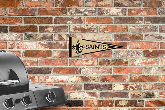 New Orleans Saints:  Alumigraphic Pennant        - Officially Licensed NFL    Outdoor Graphic