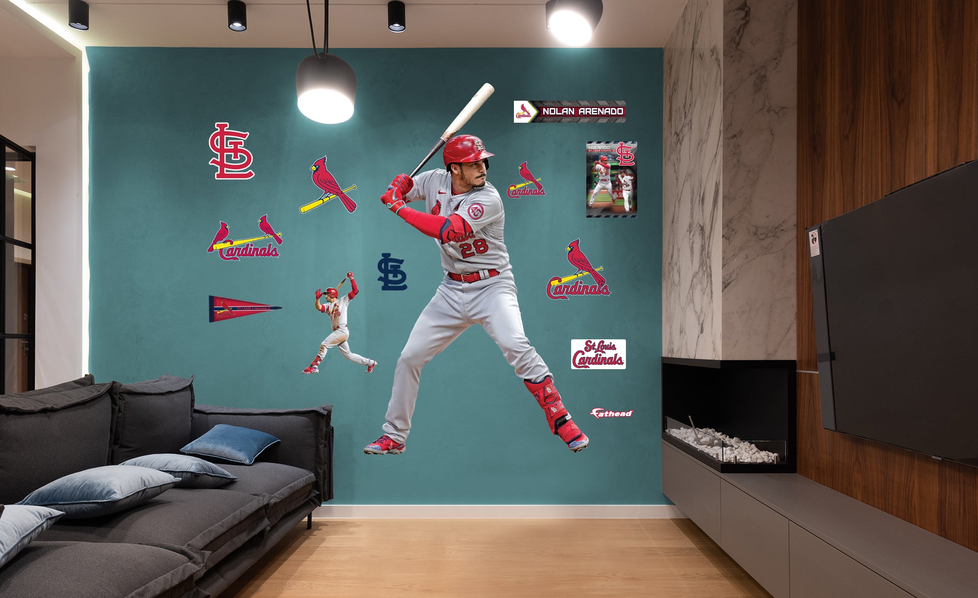 St. Louis Cardinals: Nolan Arenado 2023 Fielding - Officially Licensed MLB  Removable Adhesive Decal