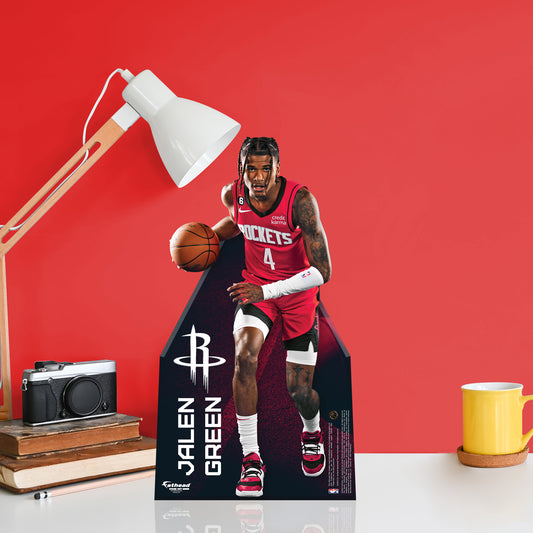 Houston Rockets: Jalen Green Mini Cardstock Cutout - Officially Licensed NBA Stand Out