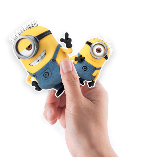 Sheet of 5 -Despicable Me: Carl Minis        - Officially Licensed NBC Universal Removable    Adhesive Decal