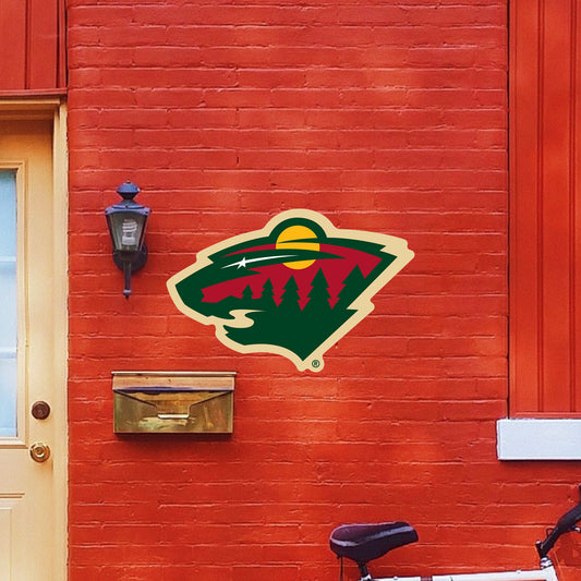 Minnesota Wild:   Outdoor Logo        - Officially Licensed NHL    Outdoor Graphic