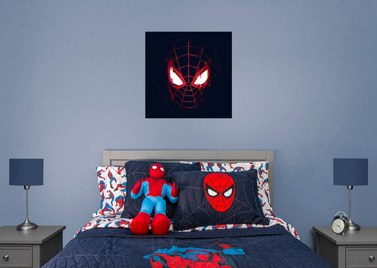 Spider-Man: Miles Morales : Into the Spiderverse One Mural        - Officially Licensed Marvel Removable Wall   Adhesive Decal