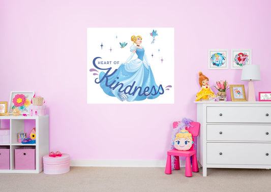 Cinderella:  Kindess Mural        - Officially Licensed Disney Removable Wall   Adhesive Decal