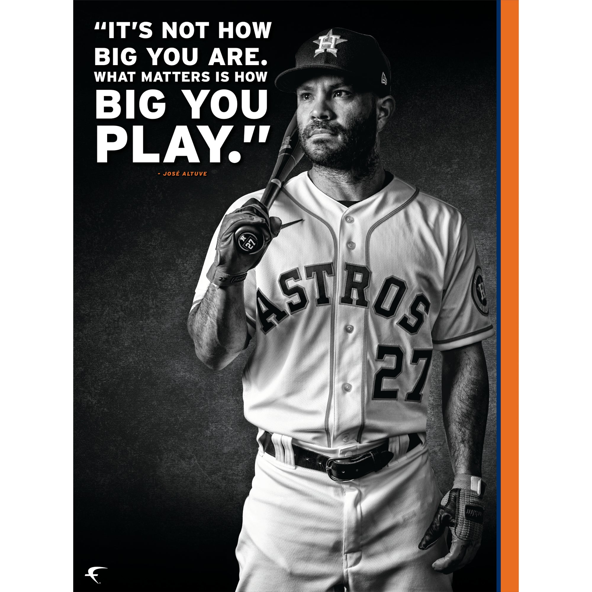 Houston Astros: José Altuve 2022 Inspirational Poster - Officially Lic