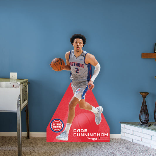 Detroit Pistons: Cade Cunningham Life-Size Foam Core Cutout - Officially Licensed NBA Stand Out