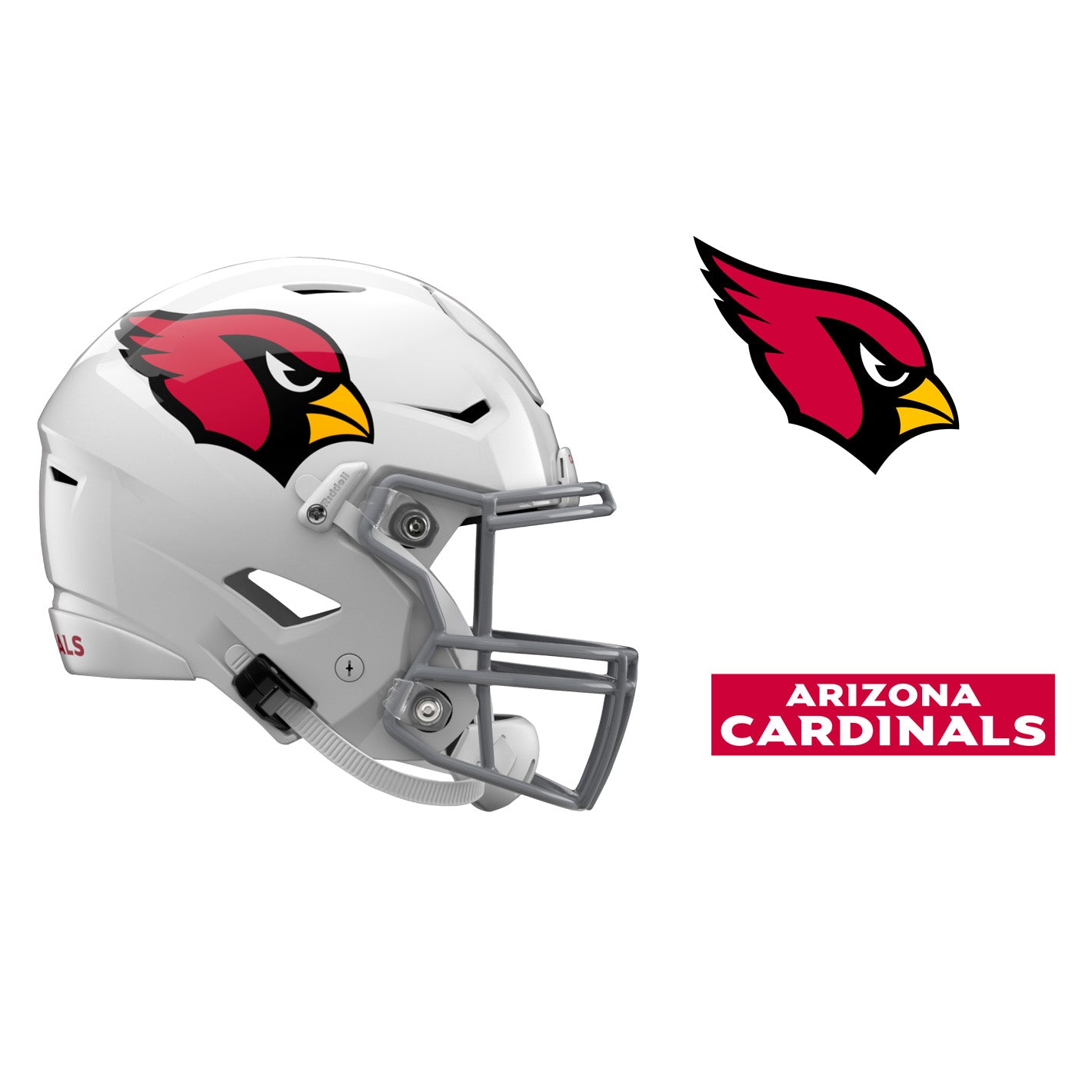 Arizona Cardinals: 2022 Outdoor Helmet - Officially Licensed NFL Outdoor  Graphic