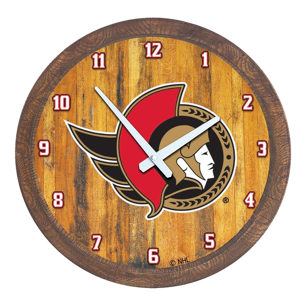 Ottawa Senators Holland Bar Stool Co. CollectorRed Logo Mirror (17 x 22)