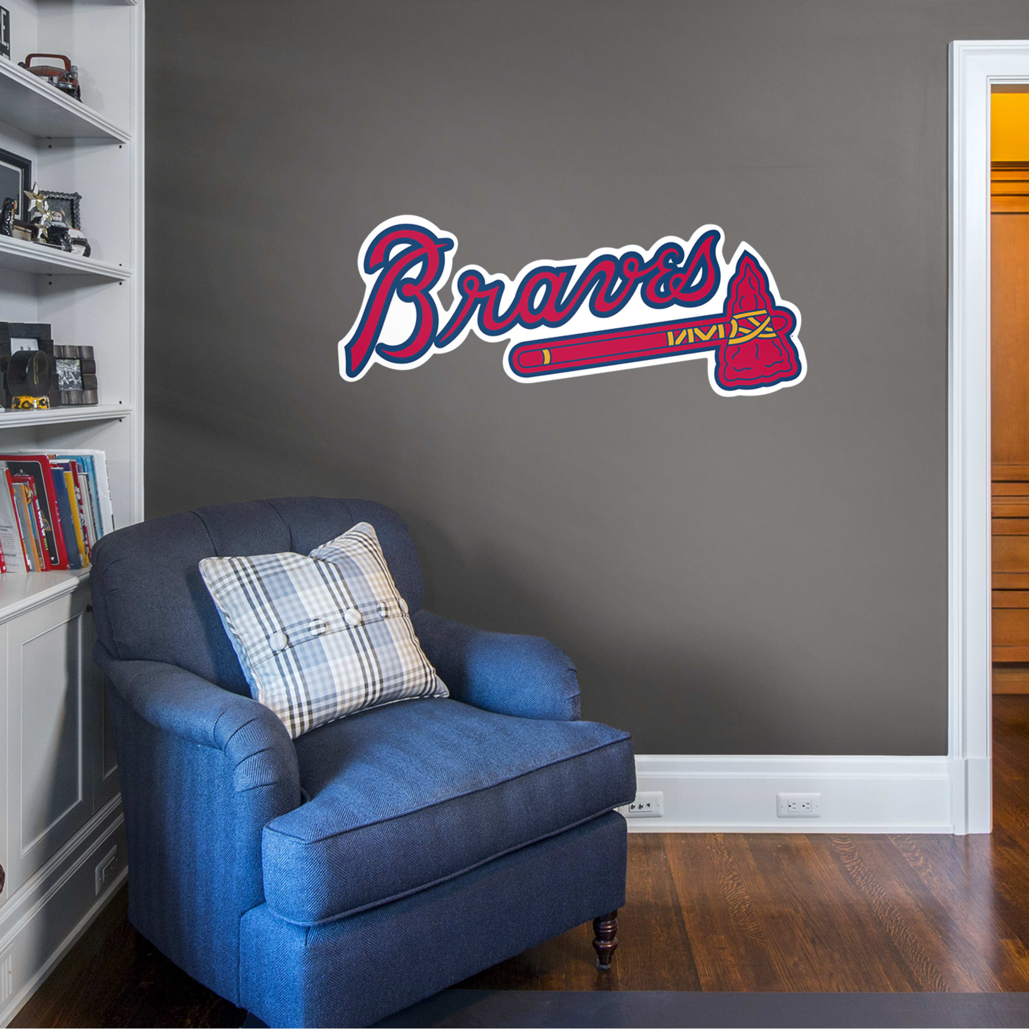 Atlanta Braves: Logo - MLB Removable Wall Decal Large