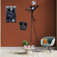 The Nightmare Before Christmas: Jack Skellington RealBig        - Officially Licensed Disney Removable Wall   Adhesive Decal