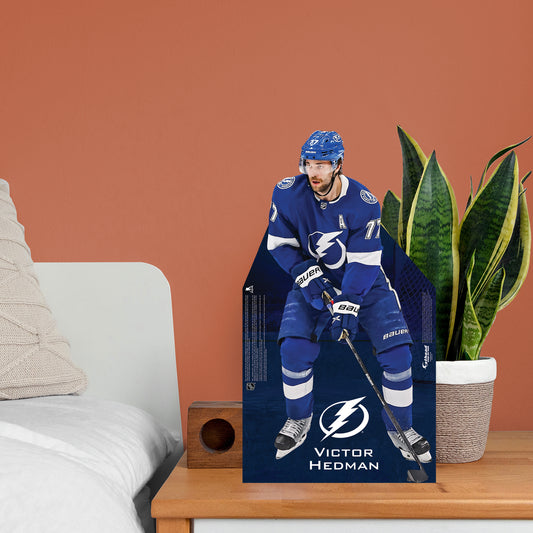 Tampa Bay Lightning: Victor Hedman Mini Cardstock Cutout - Officially Licensed NHL Stand Out