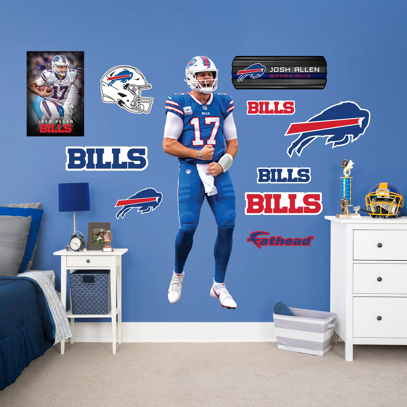 Buffalo Bills: Josh Allen 2022 Inspirational Poster - Officially Licen –  Fathead