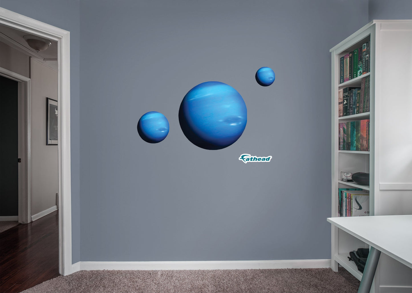Planets: Neptune RealBig - Removable Adhesive Decal