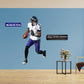Baltimore Ravens: Lamar Jackson         - Officially Licensed NFL Removable Wall   Adhesive Decal