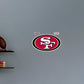 San Francisco 49ers:   Logo        - Officially Licensed NFL Removable     Adhesive Decal