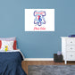 Philadelphia 76ers: Hype Logo - Officially Licensed NBA Removable Adhesive Decal