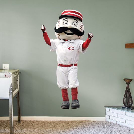 Life-Size Mascot + 6 Decals (40"W x 76"H)