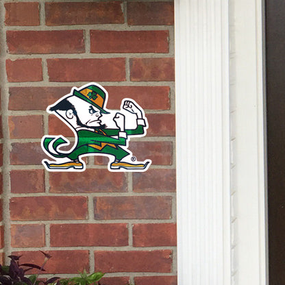 Notre Dame Fighting Irish: Leprechaun Outdoor Logo - Officially Licensed NCAA Outdoor Graphic