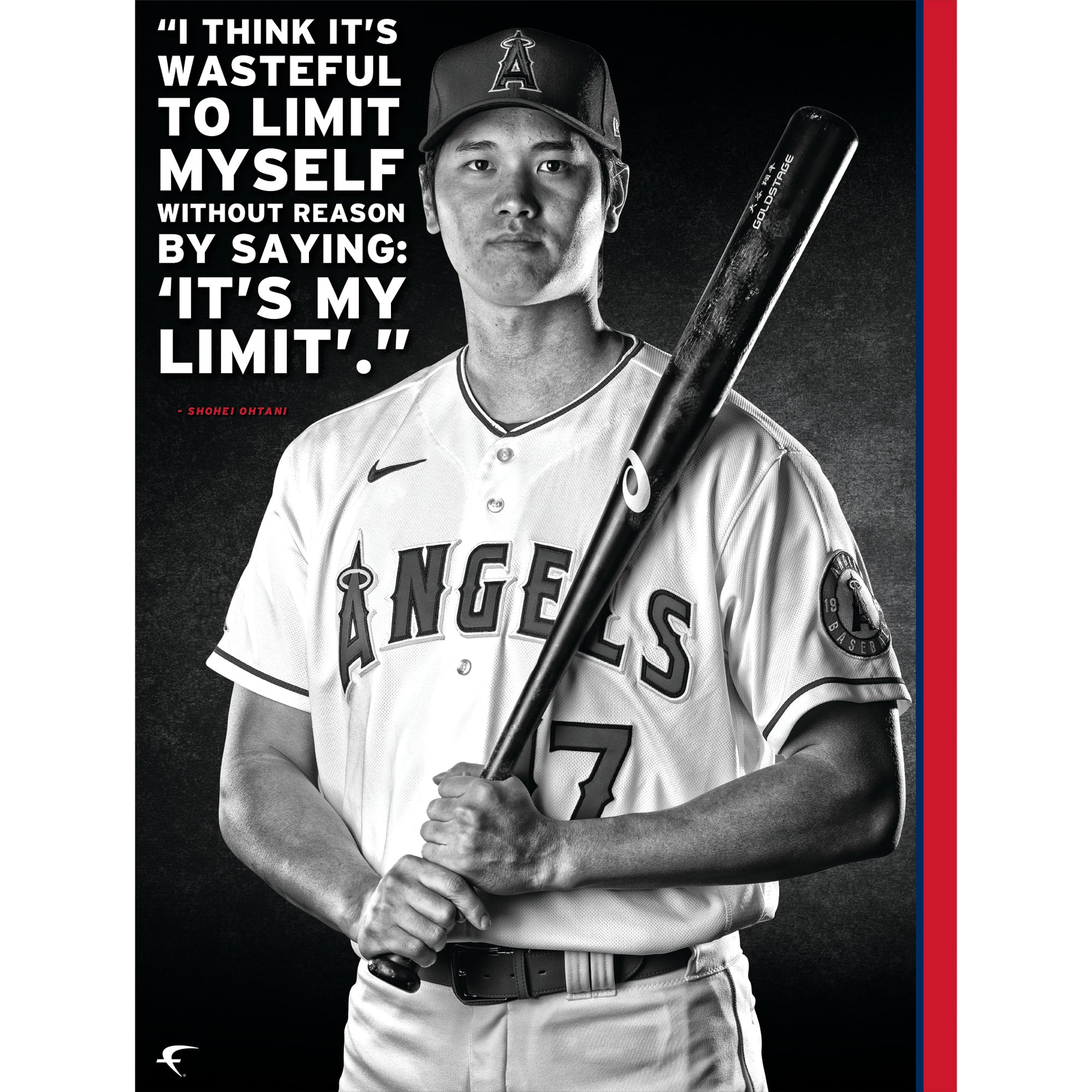 Los Angeles Angels Shohei Ohtani Phenom Gallery 18'' x 24'' Serigraph  Limited Edition Poster Art Print