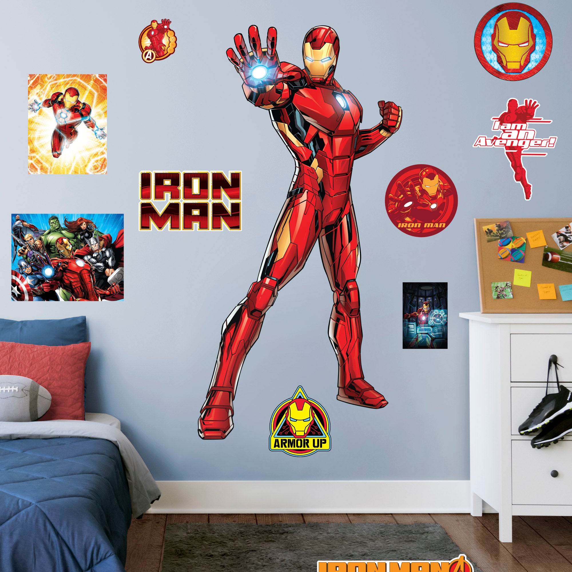 Wall ons Avengers Assemble Original - Wall Stickers & Decals by Asian Paints