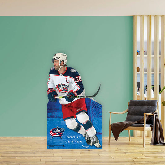 Columbus Blue Jackets: Boone Jenner Life-Size Foam Core Cutout - Officially Licensed NHL Stand Out