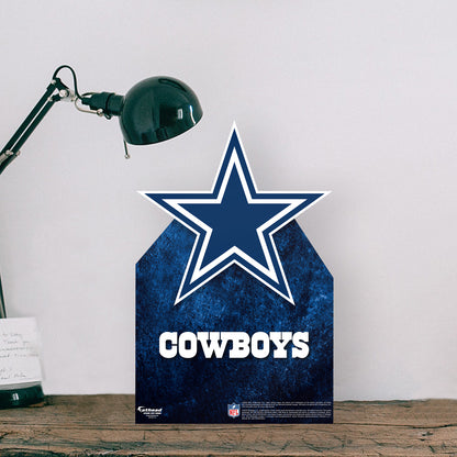 Dallas Cowboys:   Logo  Mini   Cardstock Cutout  - Officially Licensed NFL    Stand Out