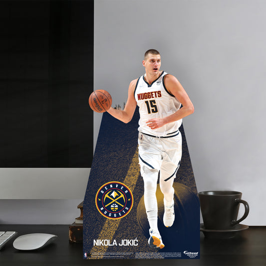 Denver Nuggets: Nikola Jokić Mini Cardstock Cutout - Officially Licensed NBA Stand Out