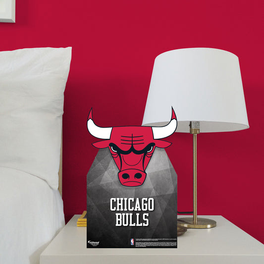 Chicago Bulls: Logo Mini Cardstock Cutout - Officially Licensed NBA Stand Out