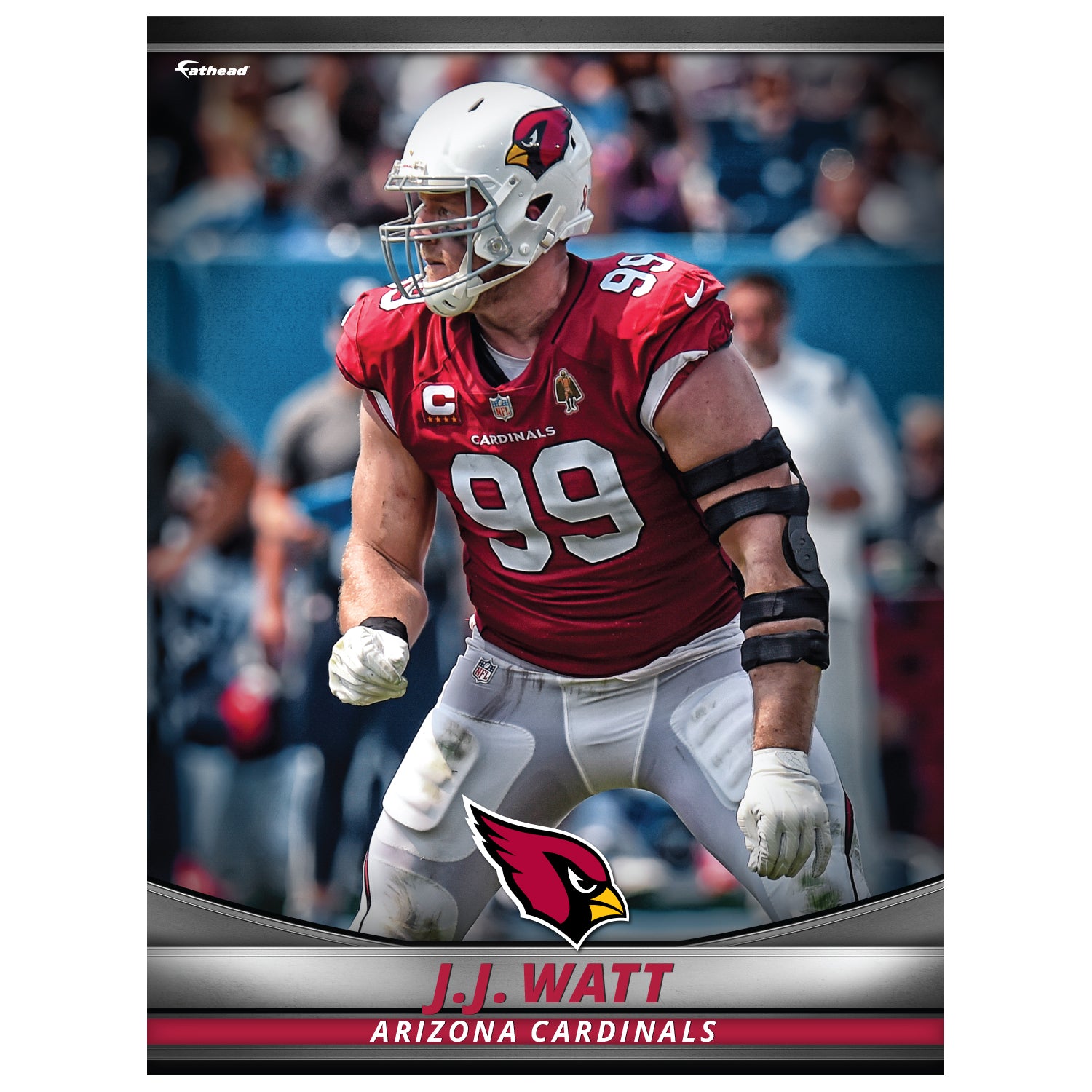 Arizona Cardinals: J.J. Watt 2021 GameStar - Officially Licensed NFL R