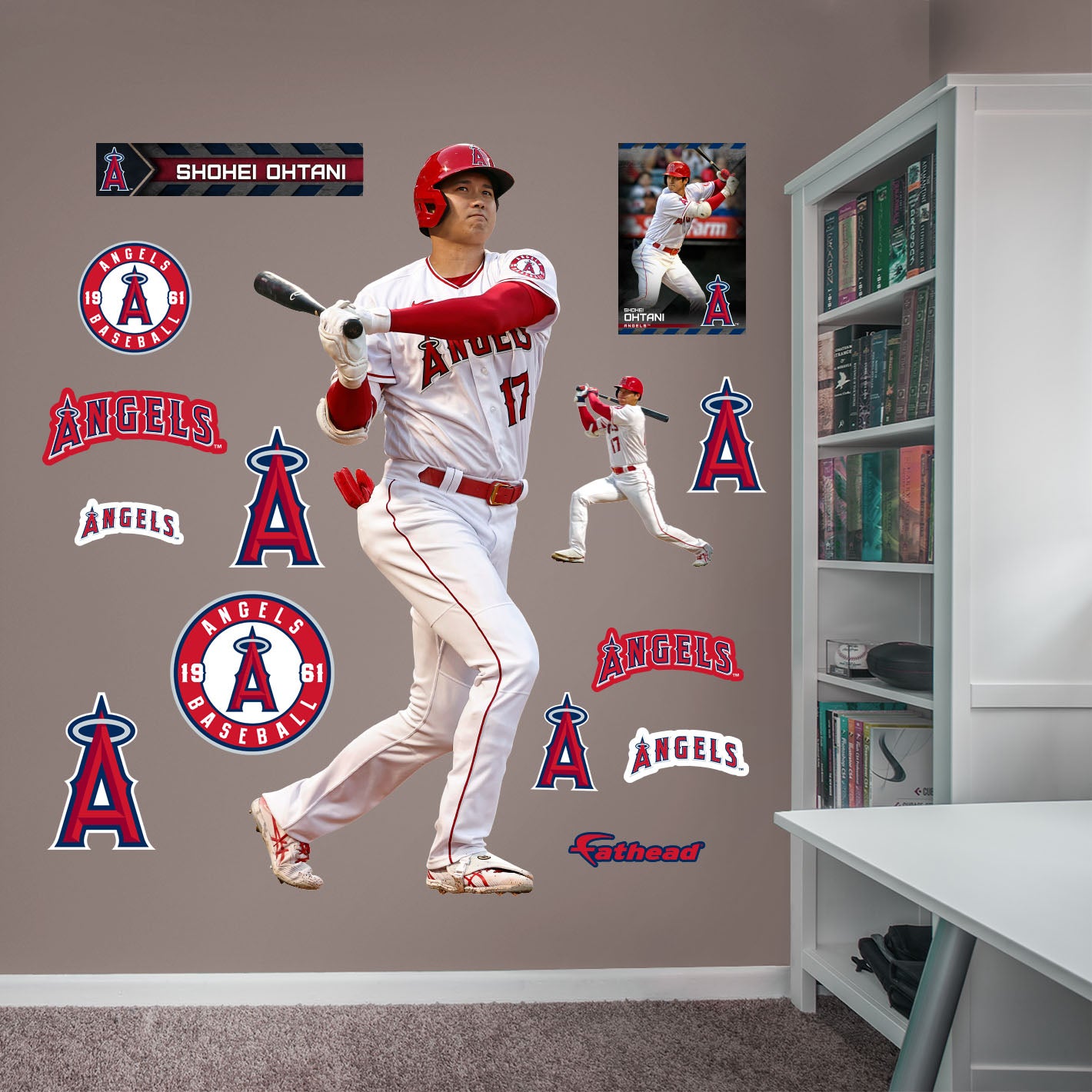 Los Angeles Angels: Shohei Ohtani 2022 Swing - Officially Licensed