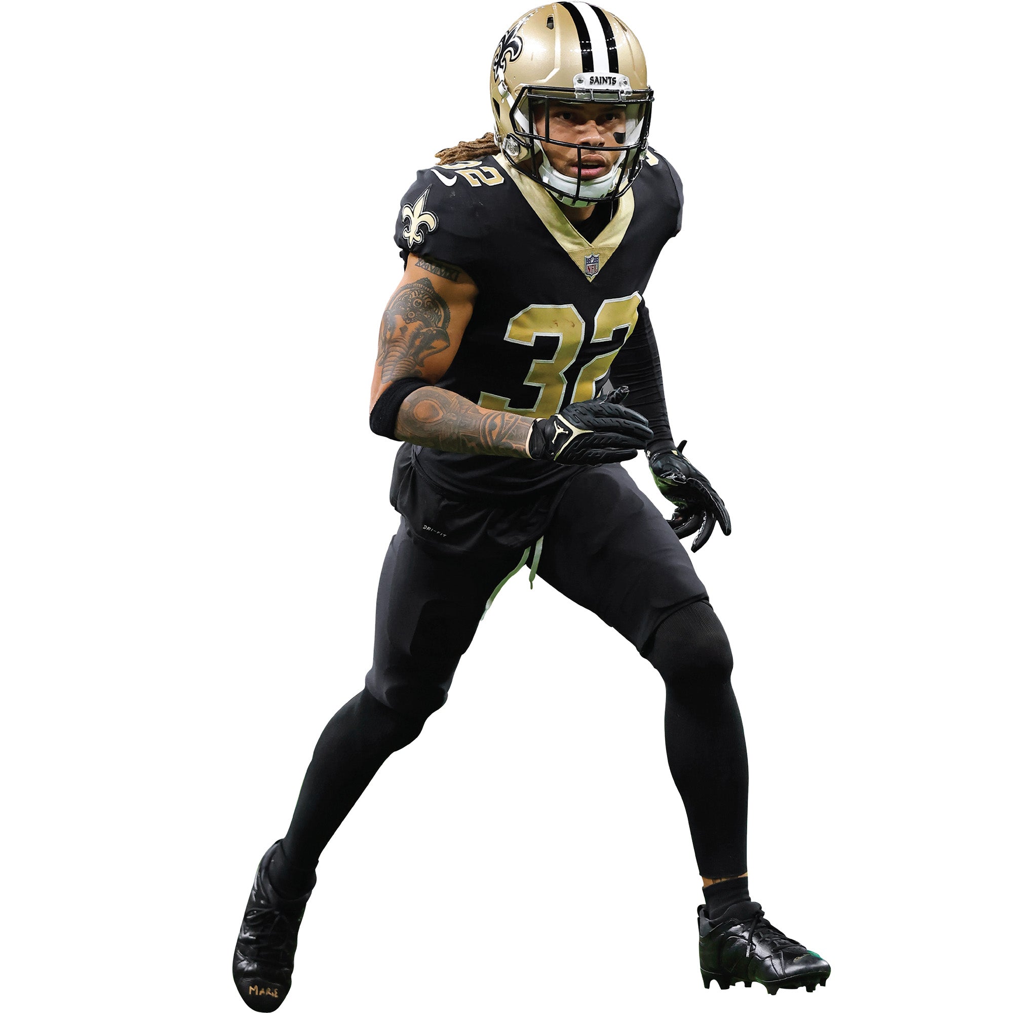 Mens Fan Gear Dri-FIT Football New Orleans Saints.