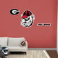 Georgia Bulldogs: Classic Logo - Officially Licensed NCAA Removable Adhesive Decal