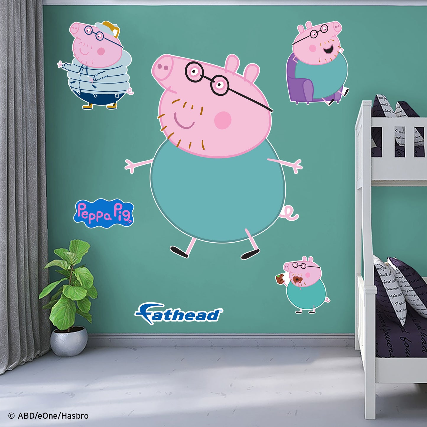 Life-Size Character +5 Decals (45"W x 32.5"H)