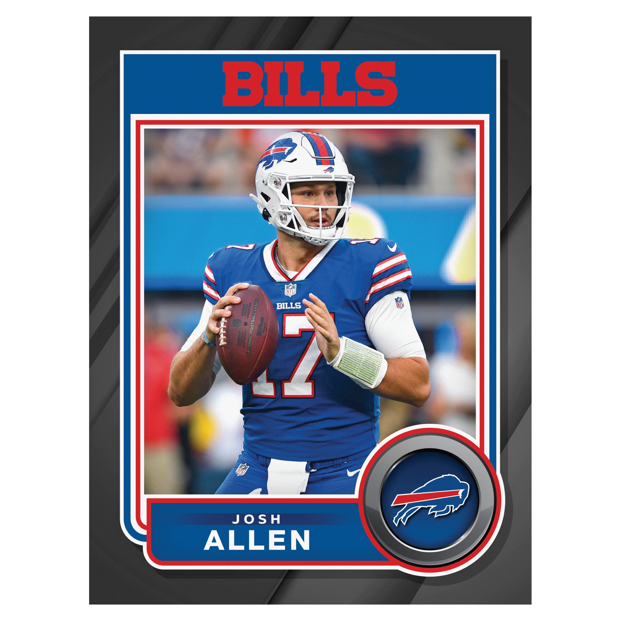 Buffalo Bills Josh Allen Poster Officially Licensed NFL Removable A
