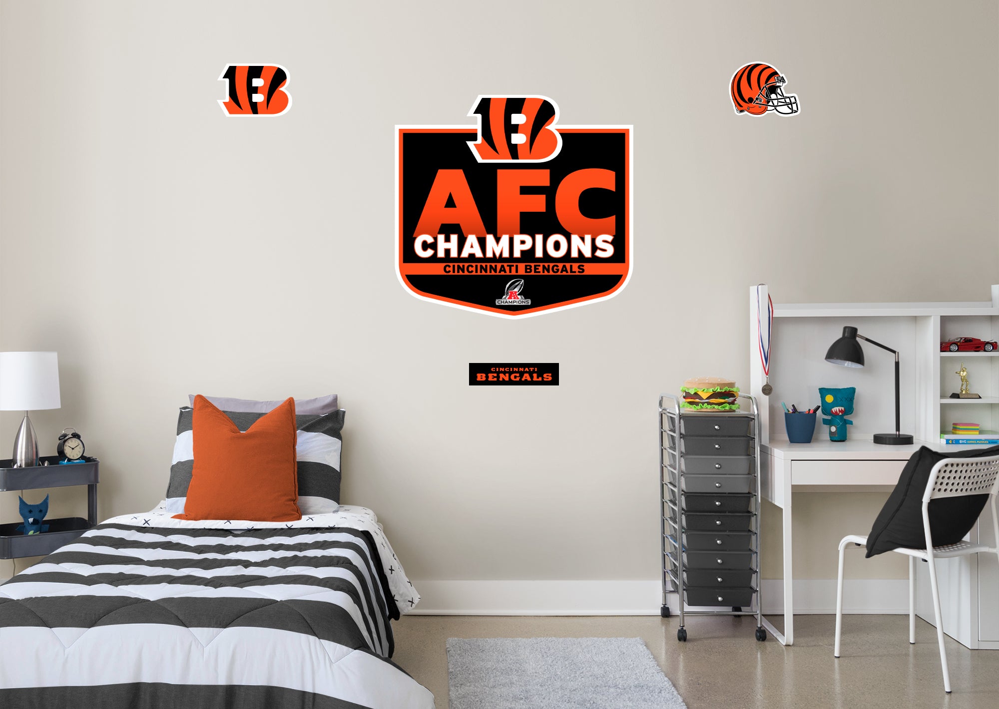  Cincinnati City Bengals Championship Poster American Football  Canvas Wall Art Pattern Print Artwork Living Room Bedroom Decor Poster  (Unframed canvas,12x14inch): Posters & Prints