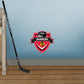 Chicago Blackhawks:   Badge Personalized Name        - Officially Licensed NHL Removable     Adhesive Decal