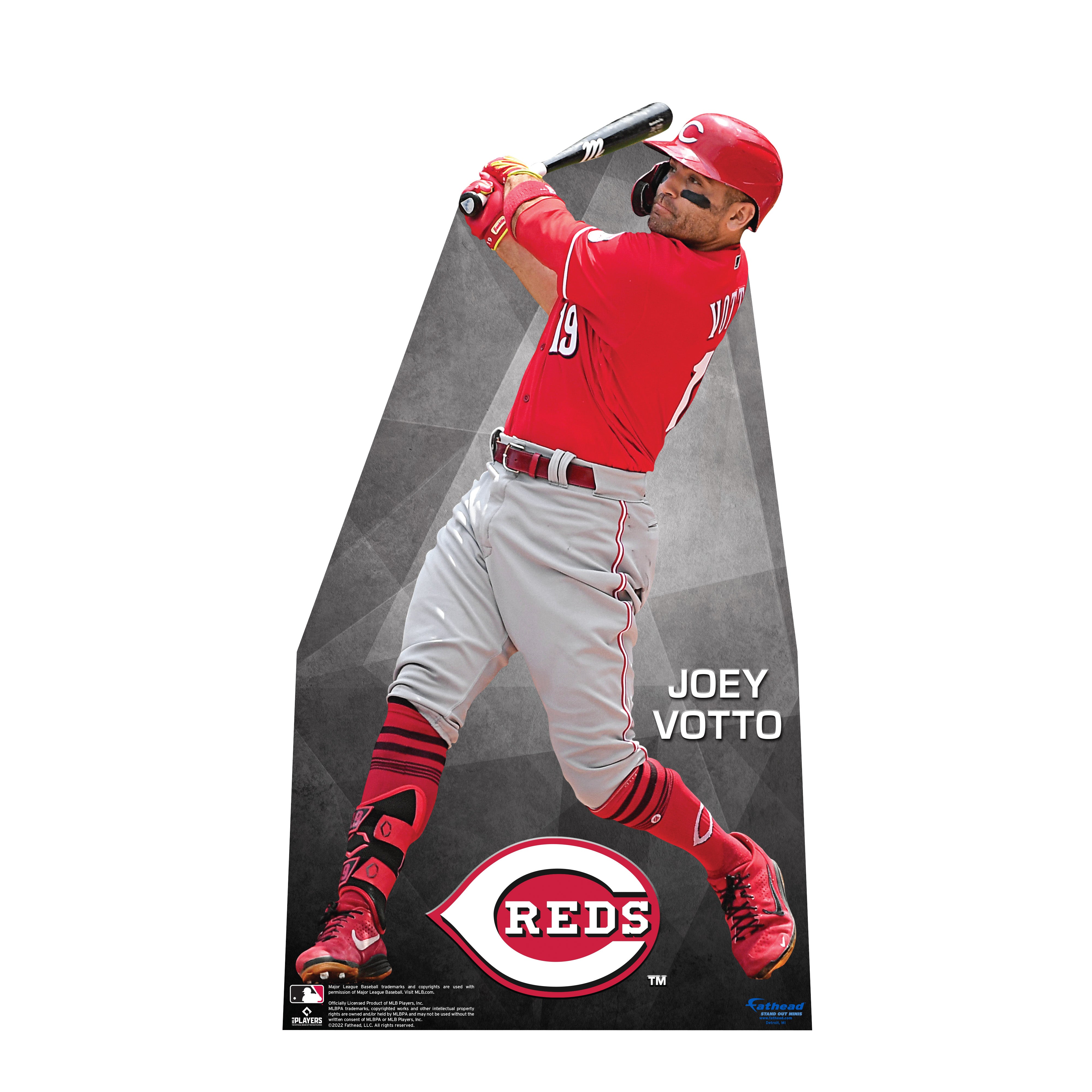 Cincinnati Reds: Joey Votto 2022 Mini Cardstock Cutout - Officially Li –  Fathead