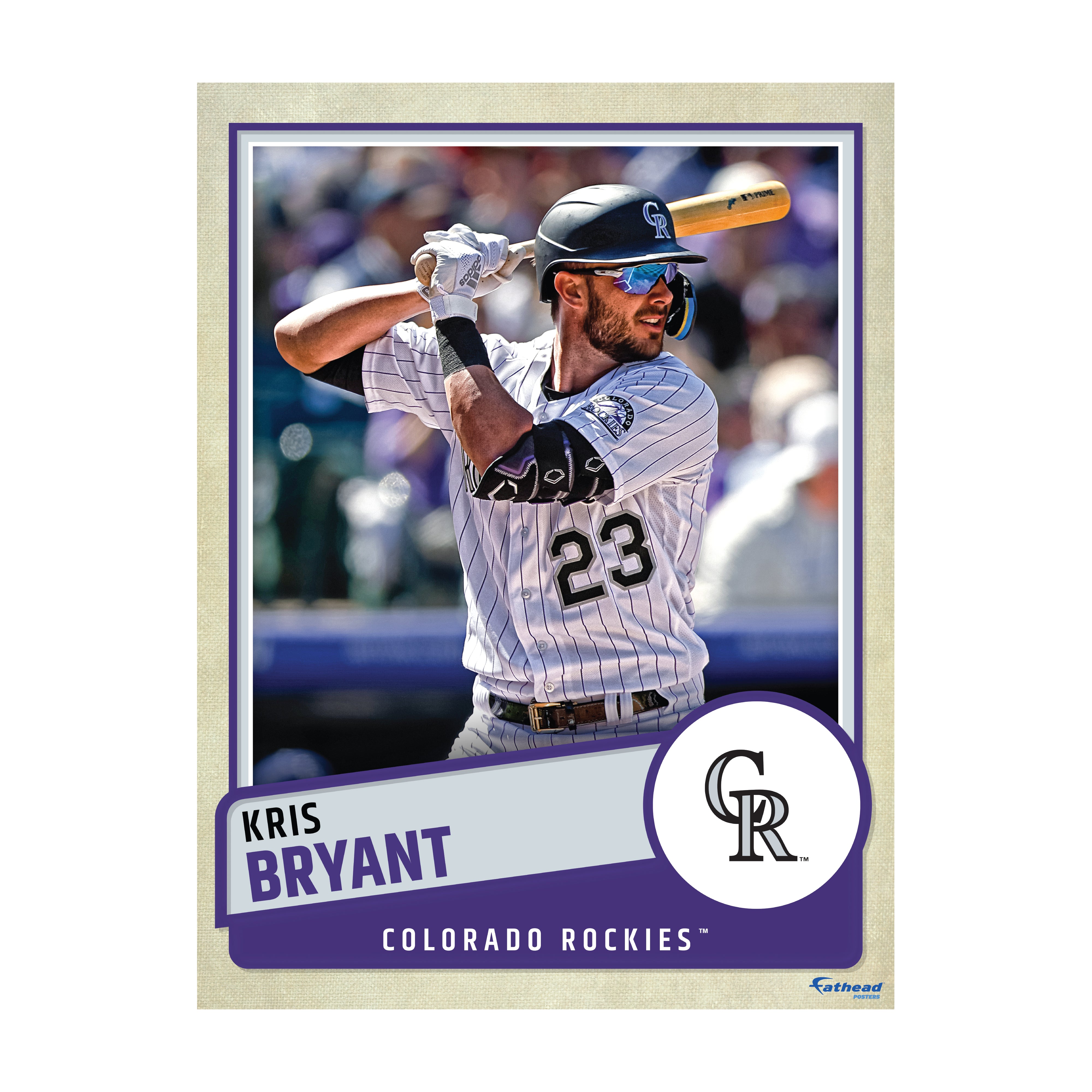Colorado Rockies: Kris Bryant 2022 Poster - Officially Licensed