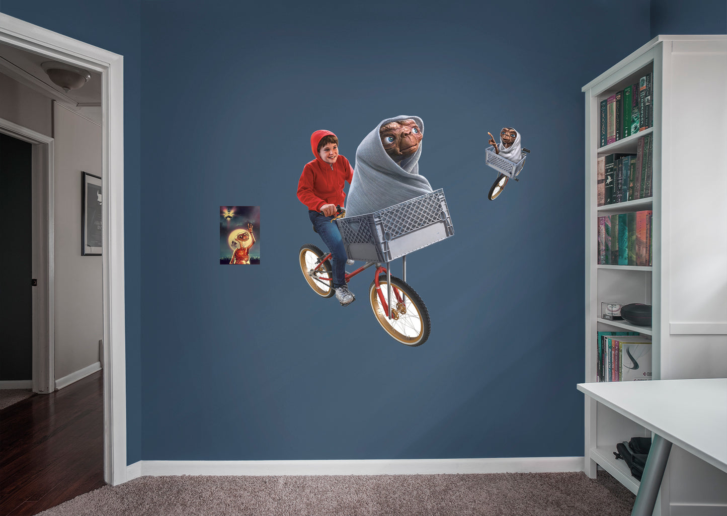 E.T.: Elliott RealBig        - Officially Licensed NBC Universal Removable Wall   Adhesive Decal