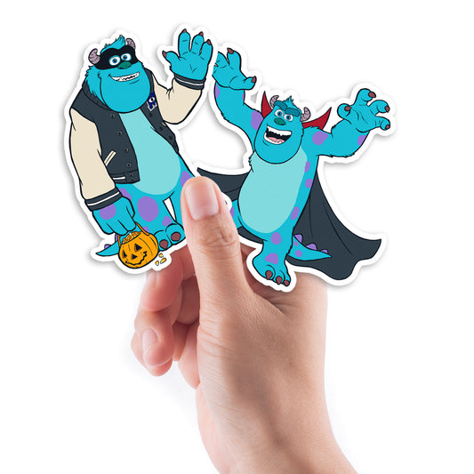 Sheet of 4 -Monsters Inc.: Sully Minis        - Officially Licensed Disney Removable Wall   Adhesive Decal
